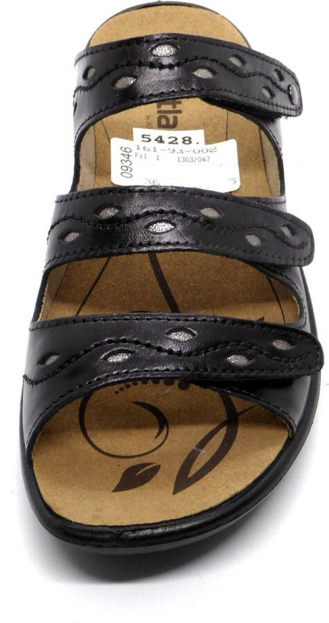 Westland IBIZA~66~~~~~~~~~~~~~~~~~~~~~~ Dames slippers Zwart