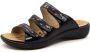 Westland IBIZA 66 Volwassenen Dames slippers Kleur: Zwart - Thumbnail 1