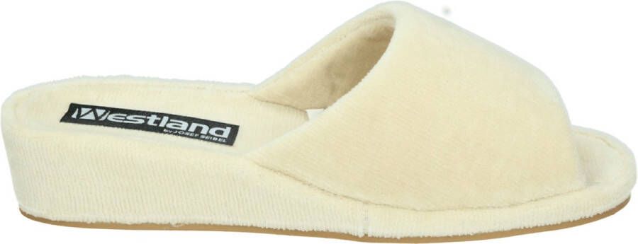 Westland Josef Seibel MARSEILLE~~~~~~~~~~~~~~~~~~~~~ Dames pantoffels Wit beige