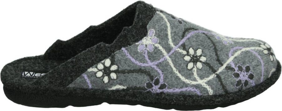 Westland LILLE~100~~~~~~~~~~~~~~~~~~~~~ Dames pantoffels Grijs - Foto 2