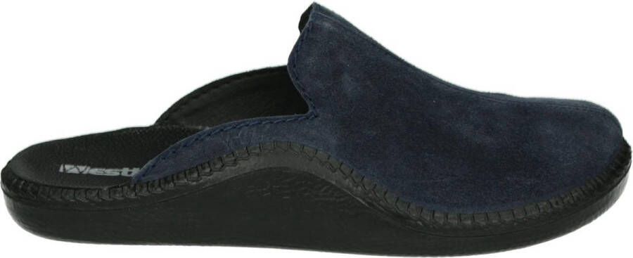 Westland MONACO 203 Volwassenen Heren pantoffelsPopulaire herenschoenen Pantoffel Blauw