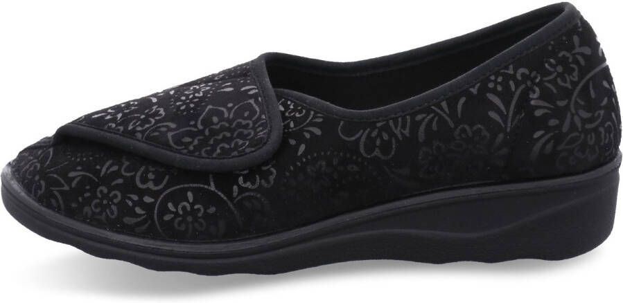 Westland Dames Pantoffel Nice 104 28904-100 Zwart