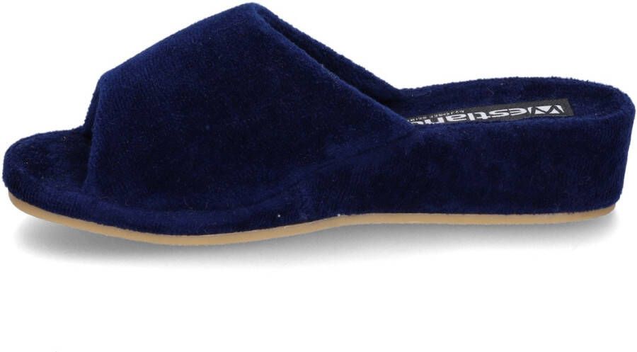 Westland -Heren blauw donker pantoffels & slippers