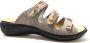 Westland Slipper 16706 381 761 Ibiza 106 Grafiet Grijs Combi - Thumbnail 2