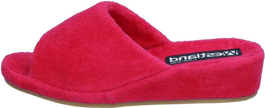 Westland Slipper 17800 58 450 Marseille Hibiscus Rood 3½ 36½