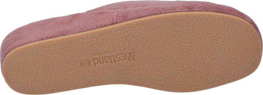 Westland Slipper Badstof 17800 58 060 Marseille Altrosa Oud Roze