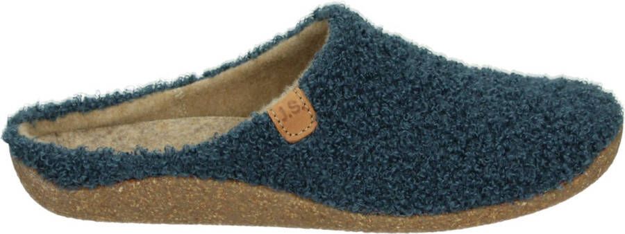 Westland VINNY~03~~~~~~~~~~~~~~~~~~~~~~ Dames pantoffels Blauw