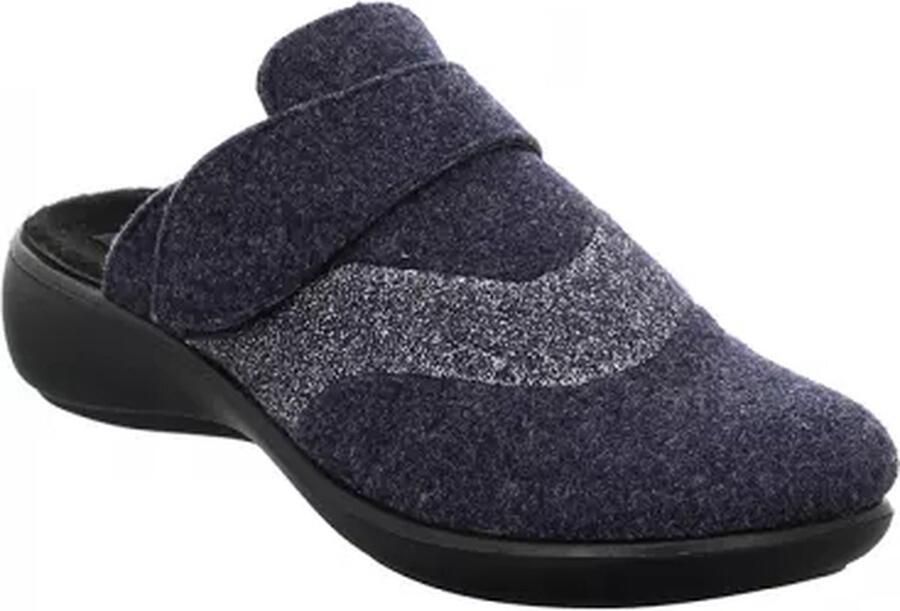 Westland 15308 pantoffel blauw dames - Foto 4