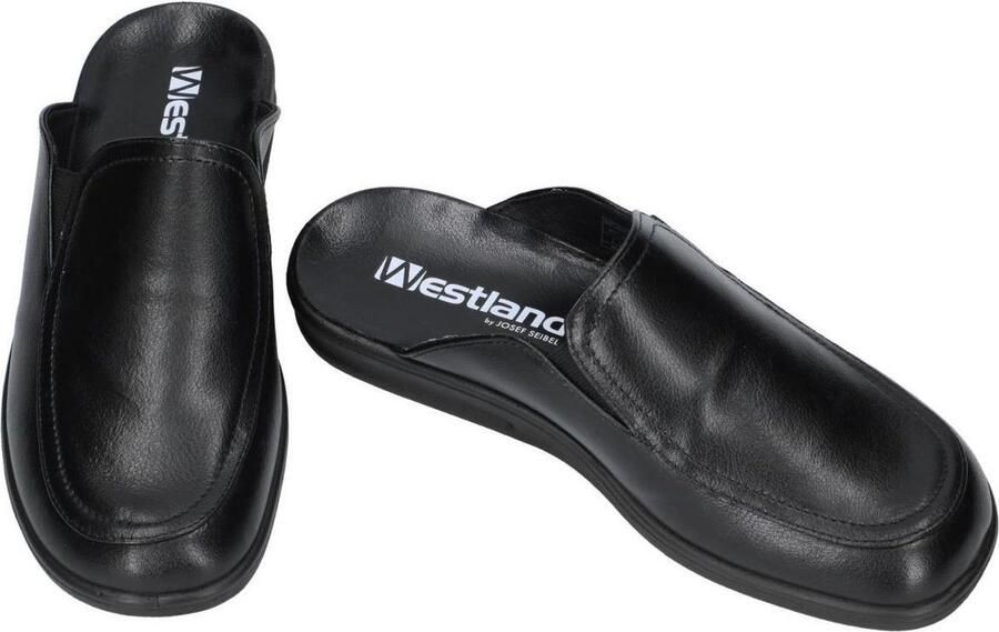 Westland Josef Seibel BELFORT~20~~~~~~~~~~~~~~~~~~~~ Heren pantoffels Zwart - Foto 4