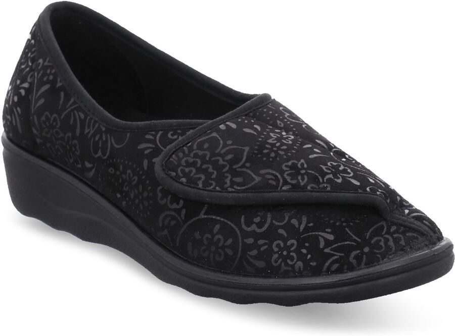 Westland Instappers 'Hausschuh Damen 28904 175100 Textil in schwarz' zwart - Foto 2