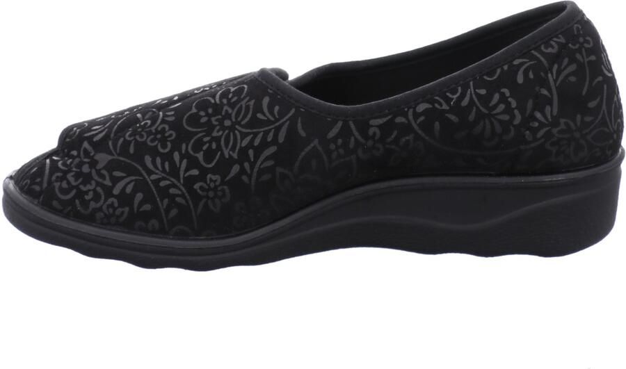 Westland Instappers 'Hausschuh Damen 28904 175100 Textil in schwarz' zwart - Foto 3