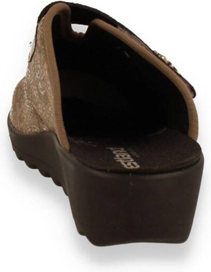 Westland -Dames taupe pantoffels - Foto 2