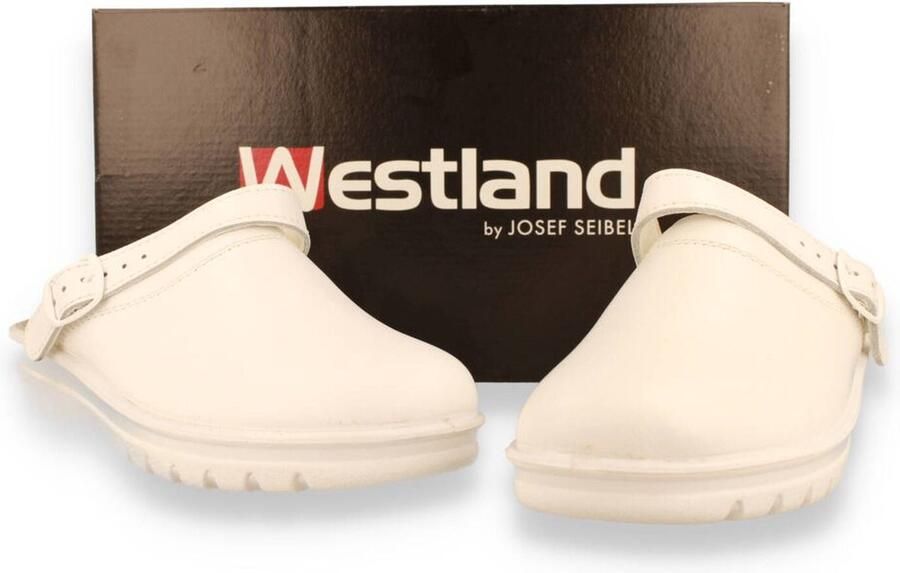 Westland -Dames wit pantoffels - Foto 8