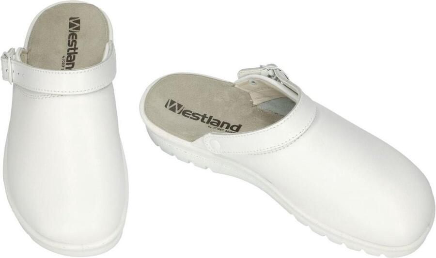 Westland -Dames wit pantoffels - Foto 9