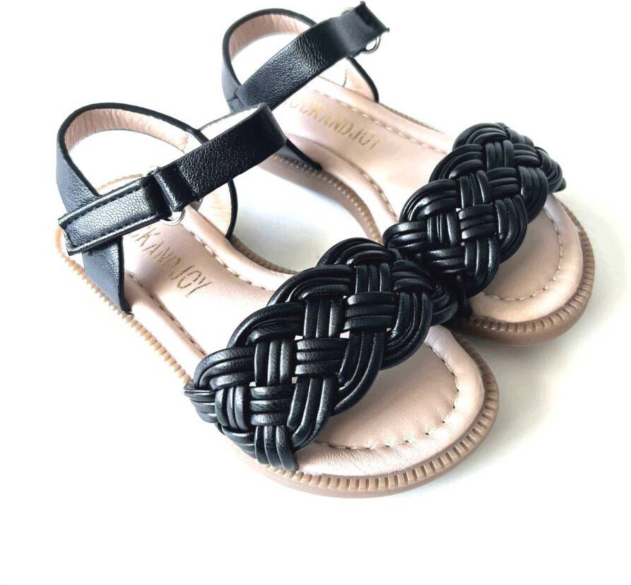 Whynotkids Kinder Sandalen Zwart