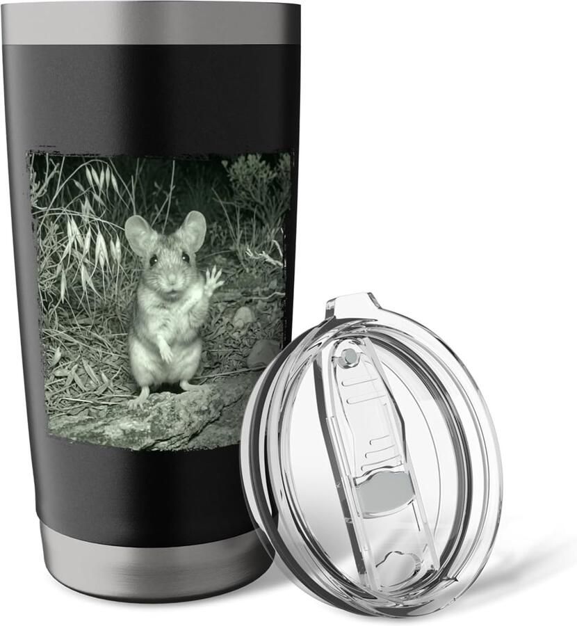 Wildcamera Muis Thermosbeker