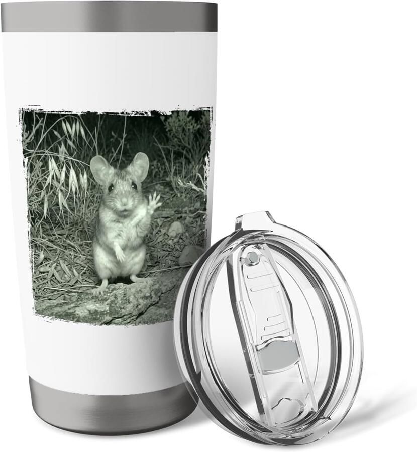 Wildcamera Muis Thermosbeker