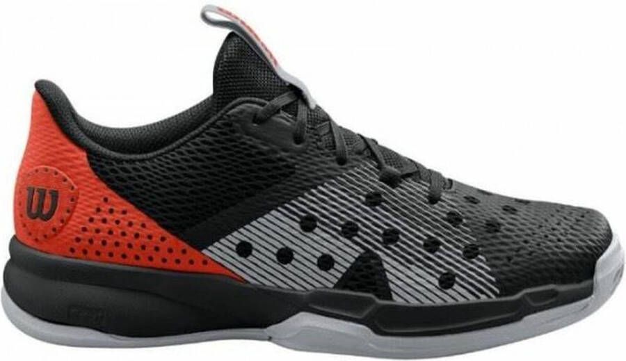 Wilson Adult's Padel Trainers Hurakn Team Black Men