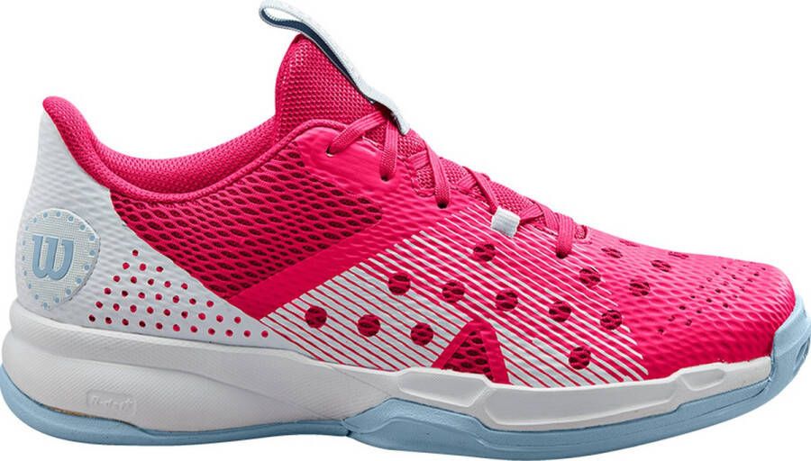 Wilson Adult's Padel Trainers Hurakn Team Pink Lady Multicolour
