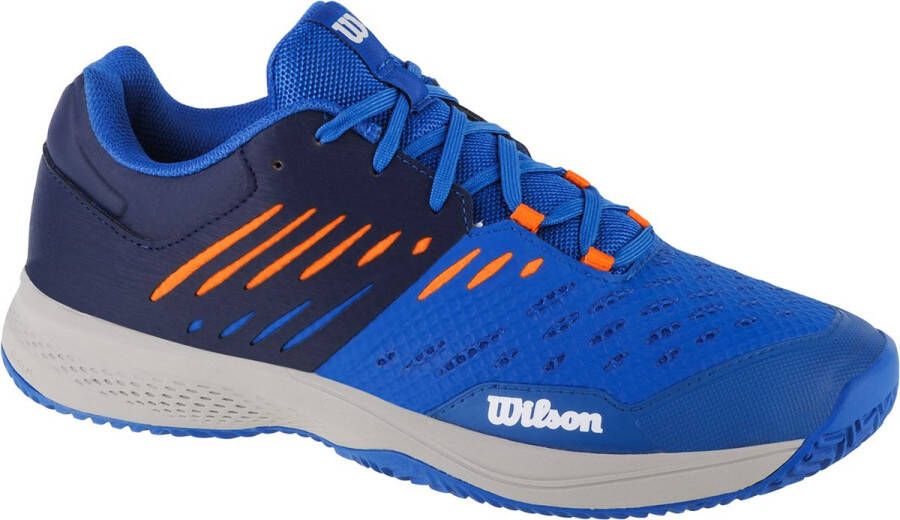 Wilson Kaos Comp 3.0 Heren Sportschoenen Tennis Smashcourt Blue Orange - Foto 1