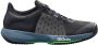 Wilson Kaos Swift Heren Sportschoenen Tennis Smashcourt Black Blue Green - Thumbnail 2