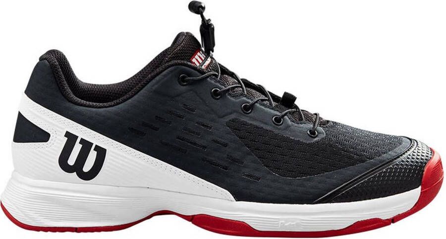 Wilson Rush Pro 4.0 Junior Sportschoenen Tennis Smashcourt Black White Red