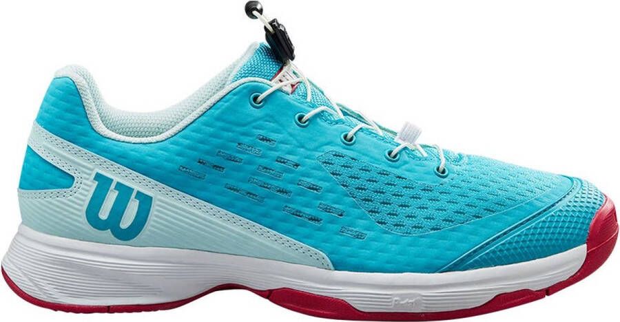 Wilson Rush Pro 4.0 Junior Sportschoenen Tennis Smashcourt Blue White