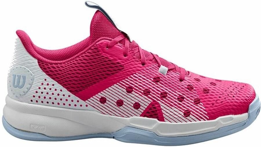 Wilson Adult's Padel Trainers Hurakn Team Pink Lady Multicolour