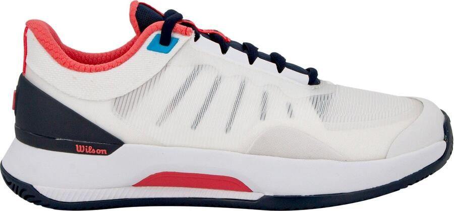 Wilson Tennisschoen Padelschoen Intrigue Tour Clay Dames Wit Navy
