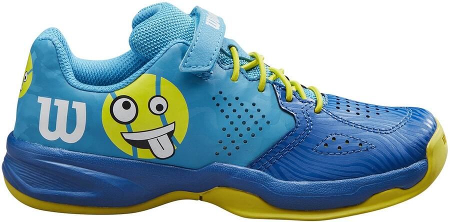 Wilson Kaos Emo Tennisschoenen Levendig Blauw Klassiek Blauw Zwavel Lente