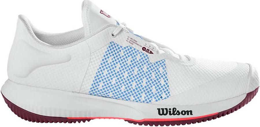 Wilson Kaos Swift Dames Sportschoenen Tennis Smashcourt wit