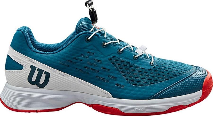 Wilson Rush Pro 4.0 Junior Sportschoenen Tennis Smashcourt Blue White