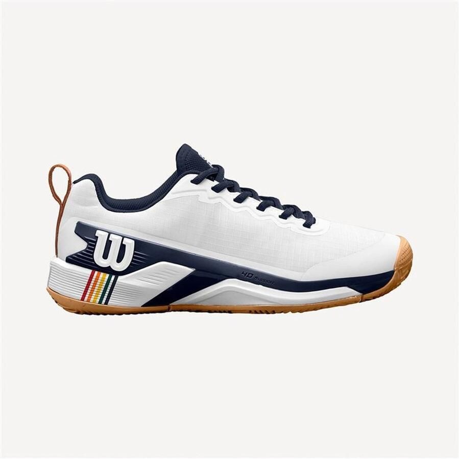 Wilson Rush Pro 4.5 Roland Garros Clay Tennisschoenen Heren Wit