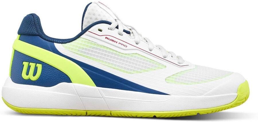 Wilson Rush Pro 5 Jr Allcourt Schoenen Wit 1 3 Kinderen