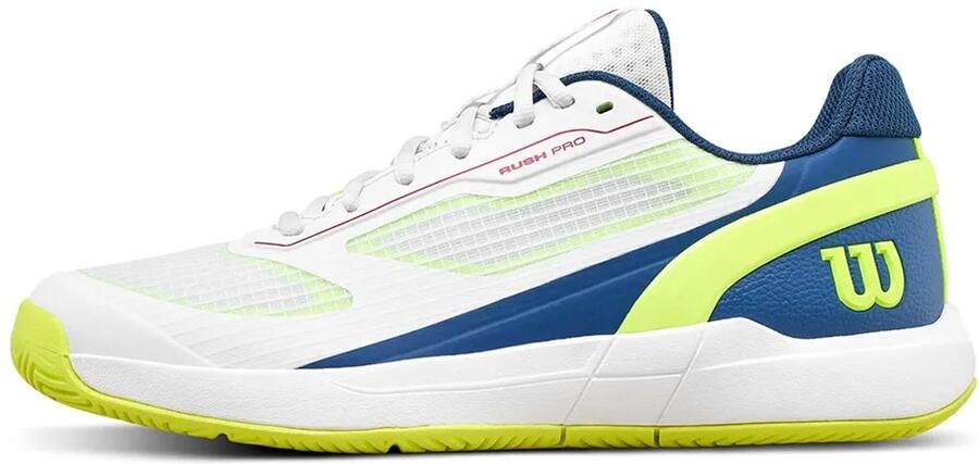 Wilson Rush Pro 5 Jr Allcourt Schoenen Wit 1 3 Kinderen