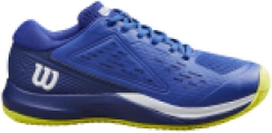 Wilson Rush Pro Ace Jr Tennisschoen Blauw Geel