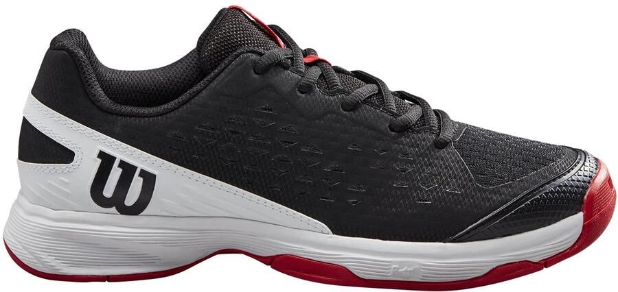 Wilson Rush Pro Jr L Tennisschoen Zwart Rood