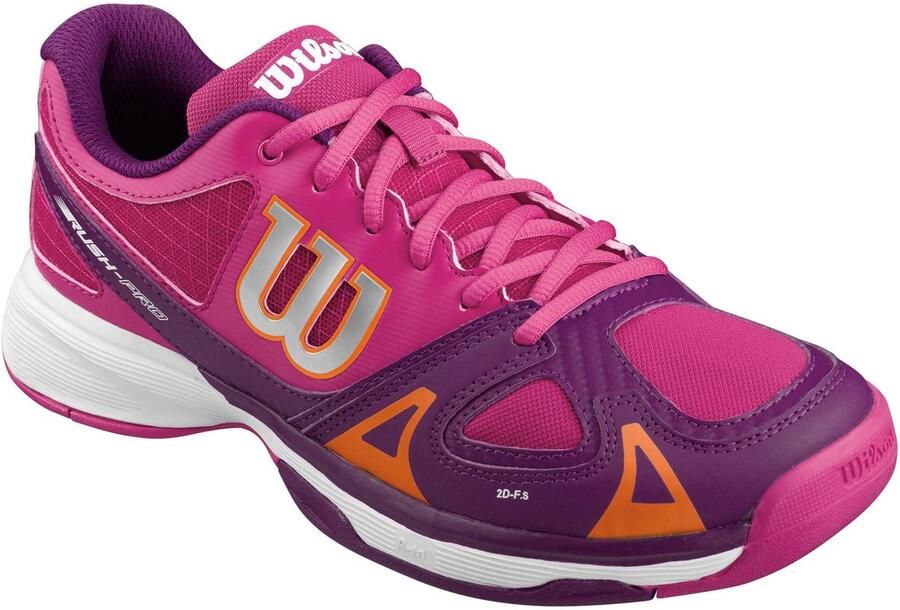 Wilson Rush Pro Jr. Tennisschoenen Fiesta Pink
