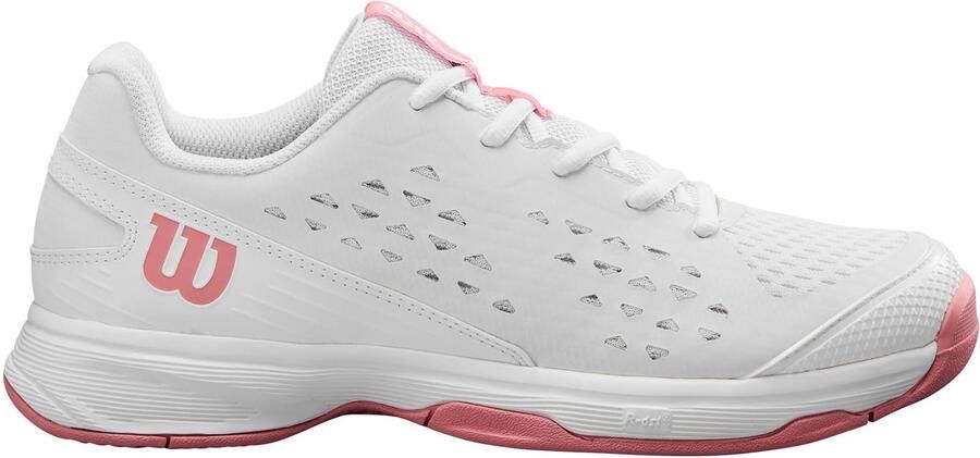 Wilson Rush Pro Junior L Tennisschoenen Wit Roze