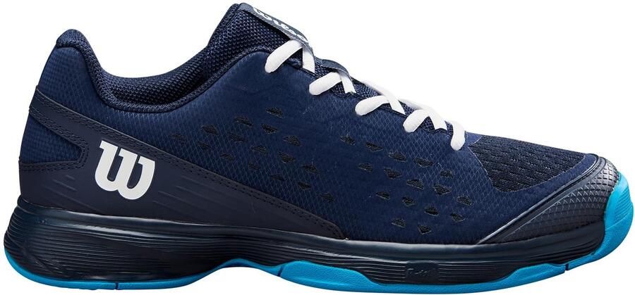 Wilson Rush Pro Lite Allcourt Schoenen Blauw