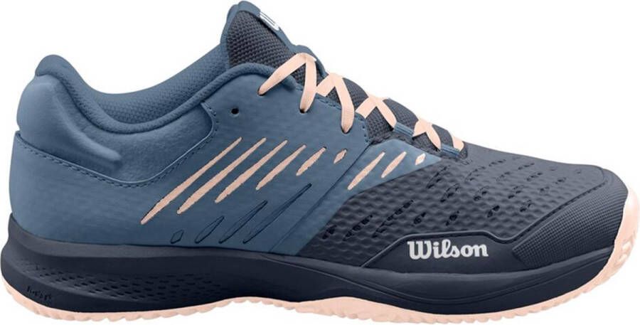 Wilson WOMEN'S BLUE AND PINK KAOS COMP 3.0 WRS328800 PADEL SHOES