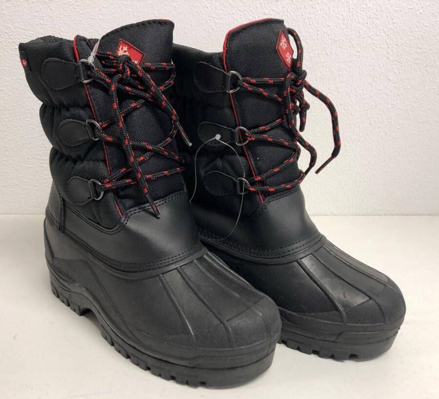 Winter-grip Kinder snowboots zwart