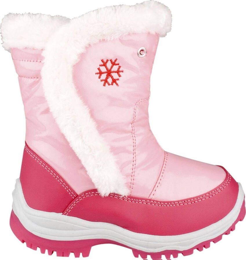 Winter-grip Lak Snowboots Meisjes Roze