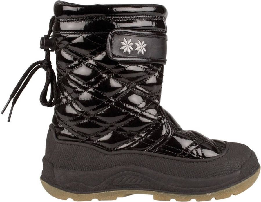 Winter-grip Quilt Snowboots Meisjes Zwart VALT KLEIN