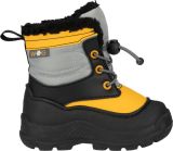 Winter-grip Snow Flake Snowboots Junior Teddy Zwart Geel - Zwart