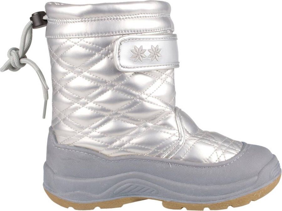 Winter-grip Snowboots Jr Quilt Bieber Zilver Grijs