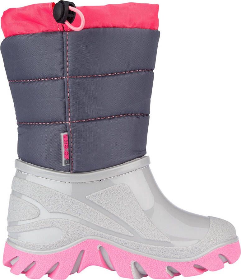 Winter-grip Snowboots Jr Welly Walker Antraciet Grijs Roze