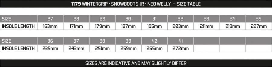Winter-grip Snowboots Jr Neo Welly Zwart Mosterd - Foto 6