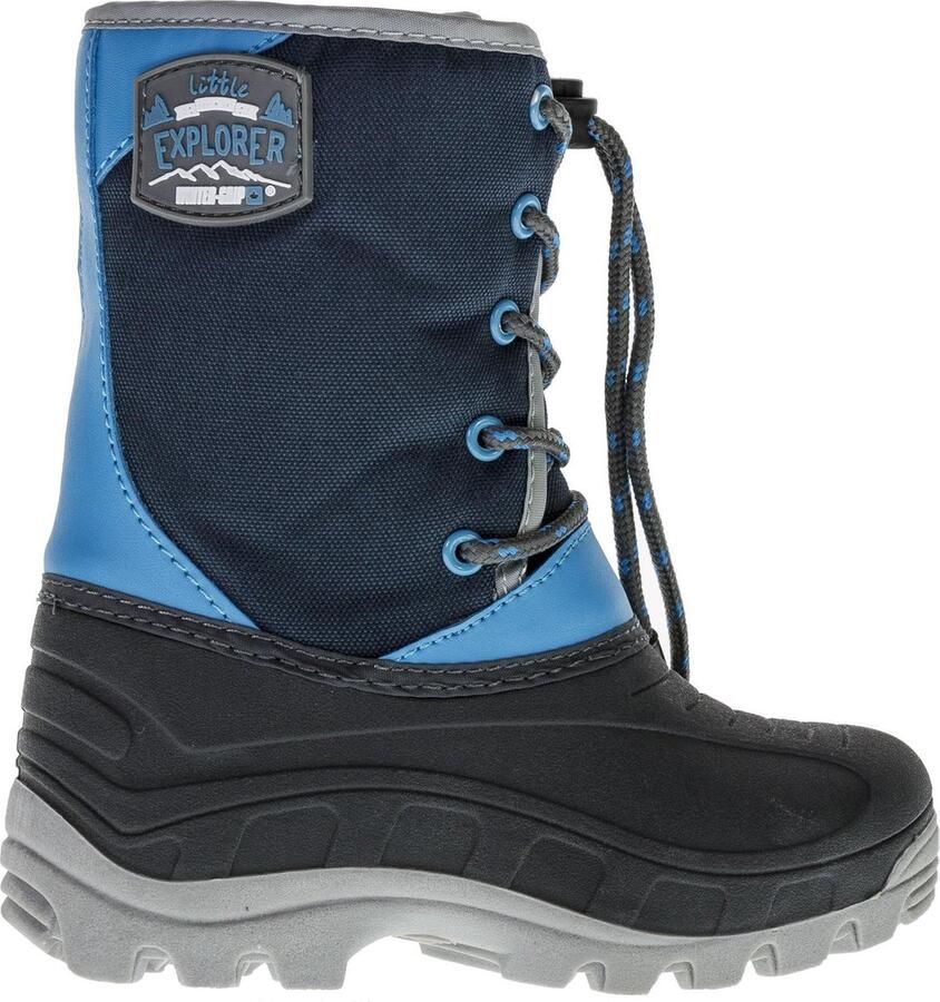 Winter-grip Snowboots Jr Northern Hiker Donkerblauw Blauw Grijs - Foto 3