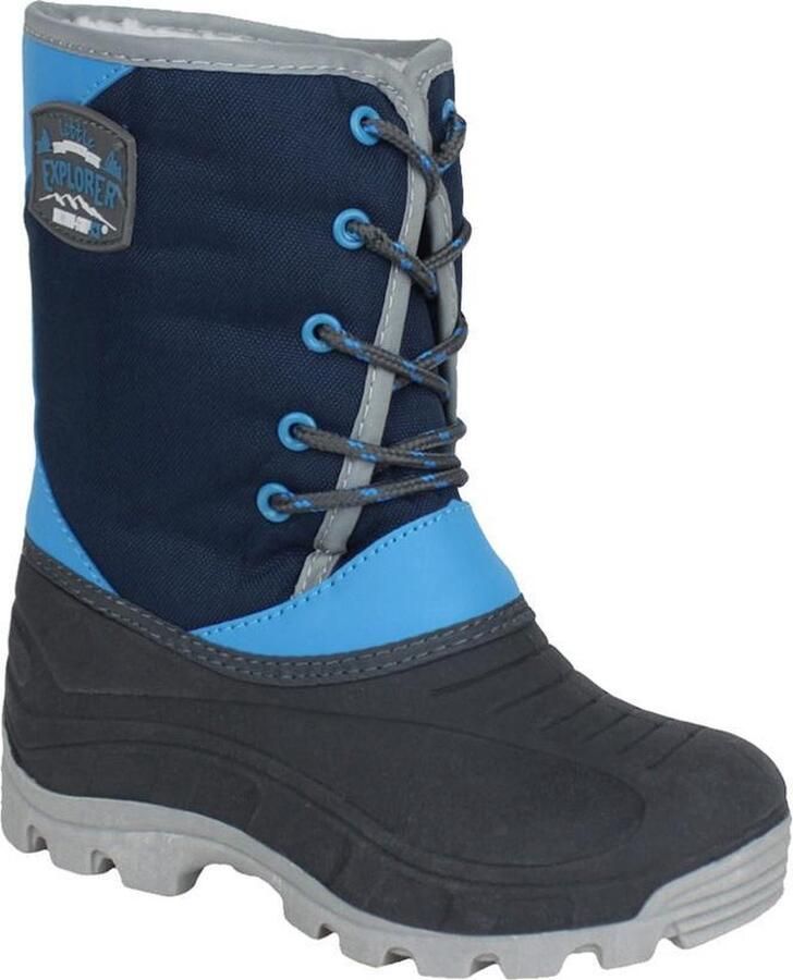 Winter-grip Snowboots Jr Northern Hiker Donkerblauw Blauw Grijs - Foto 5